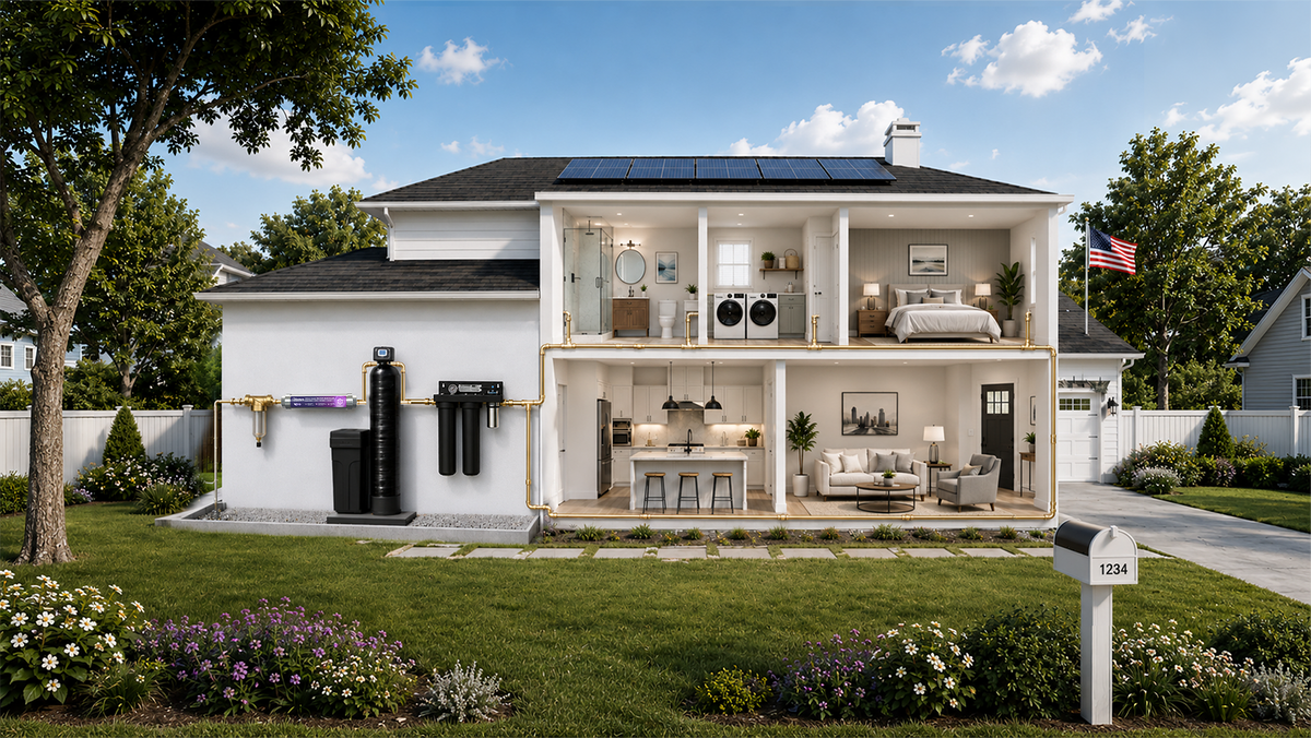 GX-WD-001 whole-home installation