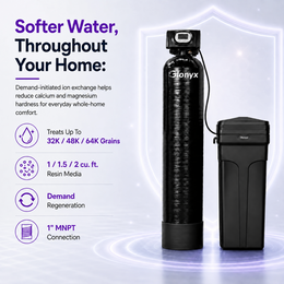 Glonyx GX-WS softer water throughout the home product overview